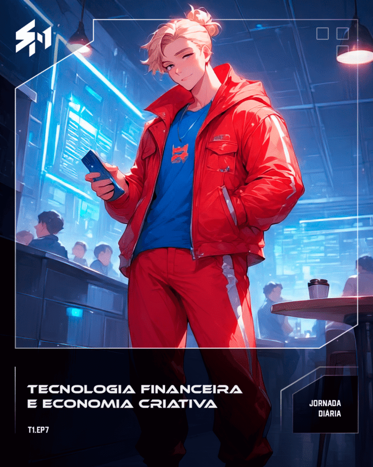 Ethan de pie en la cafetería